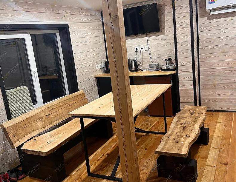 Баня Я на даче, в Артеме, Надежда-3, 12 | Комната отдыха со столом | 101sauna.ru