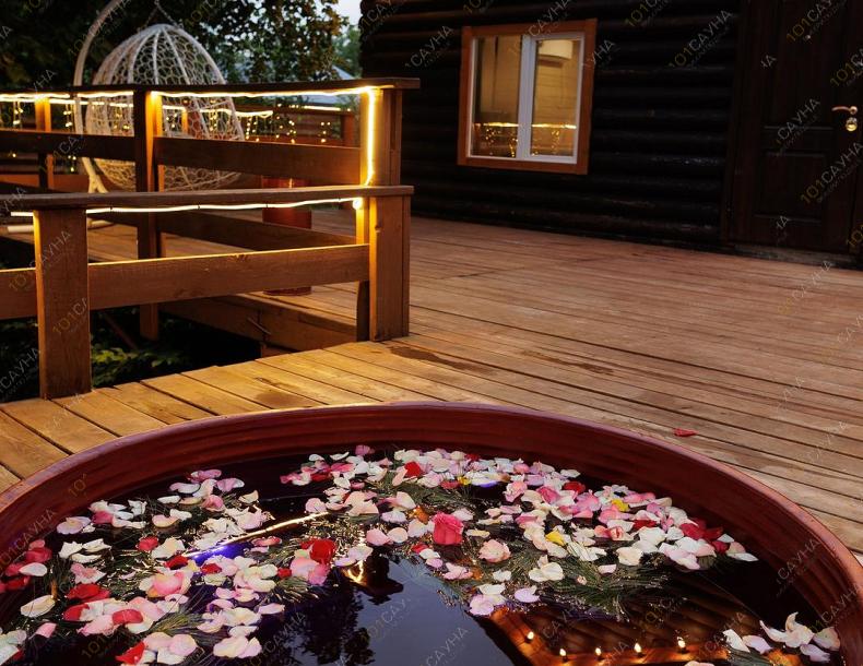 Баня Я на даче, в Артеме, Надежда-3, 12 | Банный чан на террасе | 101sauna.ru