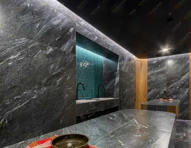 Банный SPA комплекс СПА-отель Аквамарин, в Санкт-Петербурге, Санкт-Петербург, Зеленогорск, Приморское шоссе, 593, лит Н | Хаммам с мраморной лежанкой | 101sauna.ru