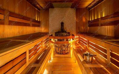 Сауна Престиж, в Мариуполе, ул. Сормовская, 8 | Интерьер сауны | 101sauna.ru