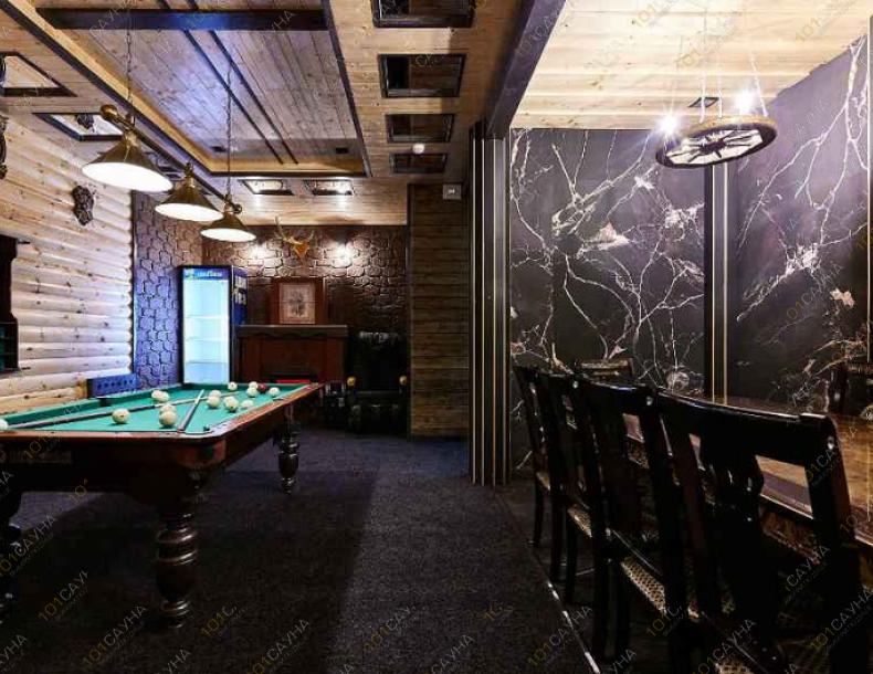 Сауна Арлекино, в Санкт-Петербурге,  | Бильярдный стол | 101sauna.ru