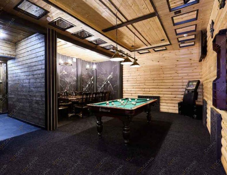 Сауна Арлекино, в Санкт-Петербурге,  | Бильярд и зона отдыха | 101sauna.ru