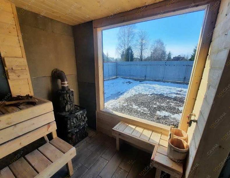 Баня На дровах, в Санкт-Петербурге, Санкт-Петербург, 2-я линия, 1 (Горелово) | Парная с панорамным окном | 101sauna.ru