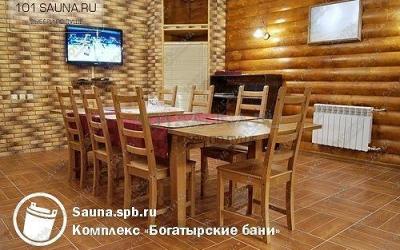 Комплекс Богатырские бани, в Санкт-Петербурге, Богатырский проспект, 18 к. 3 | 2 | 101sauna.ru