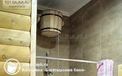 Комплекс Богатырские бани, в Санкт-Петербурге, Богатырский проспект, 18 к. 3 | 3 | 101sauna.ru
