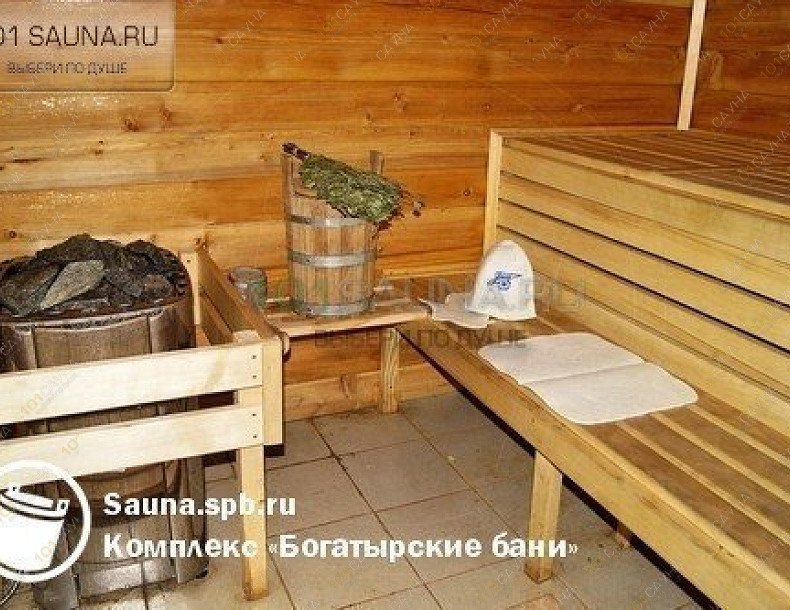 Комплекс Богатырские бани, в Санкт-Петербурге, Богатырский проспект, 18 к. 3 | 4 | 101sauna.ru