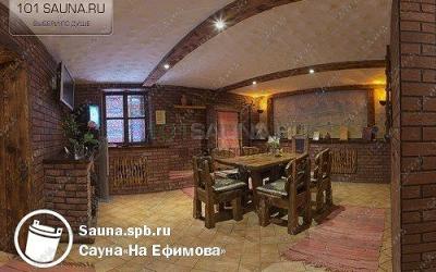 Сауна На Ефимова, в Санкт-Петербурге, Ефимова, 6 | на Ефимовагостиная | 101sauna.ru