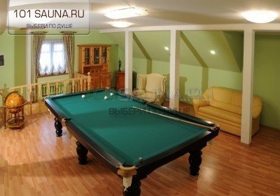 Три Богатыря, баня, бильярд