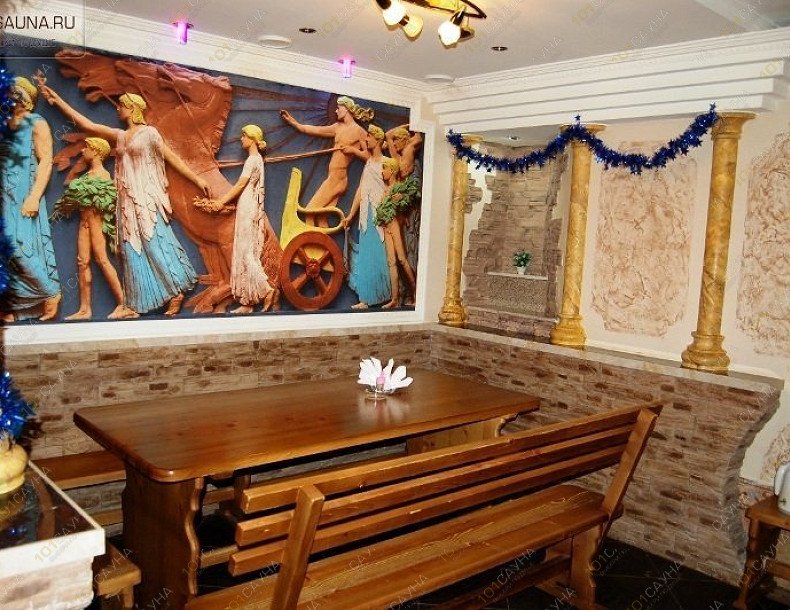 Сауна Афродита в РК Алексис, в Оренбурге, Салмышская, 35/1 | Сауна Афродита. Город Оренбург. Салмышская, 35/1 | Каталог: Бани и сауны Оренбурга на 101sauna.ru | Фотография: зона отдыха | 101sauna.ru