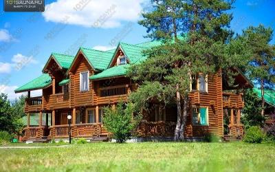 Русская баня в отеле Emmaus Volga Club, в Твери, Тверская область, поселок Эммаус, 151 км федеральной трассы М10 | 1 | 101sauna.ru