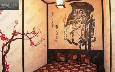 Сауна Сакура, в Смоленске, Новомосковская, 15 (напротив ТЦ Галактика) | Комната отдыха в восточном стиле | 101sauna.ru