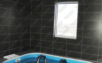Баня на Енисее, в Красноярске, Парковая. 30 | бассейн | 101sauna.ru