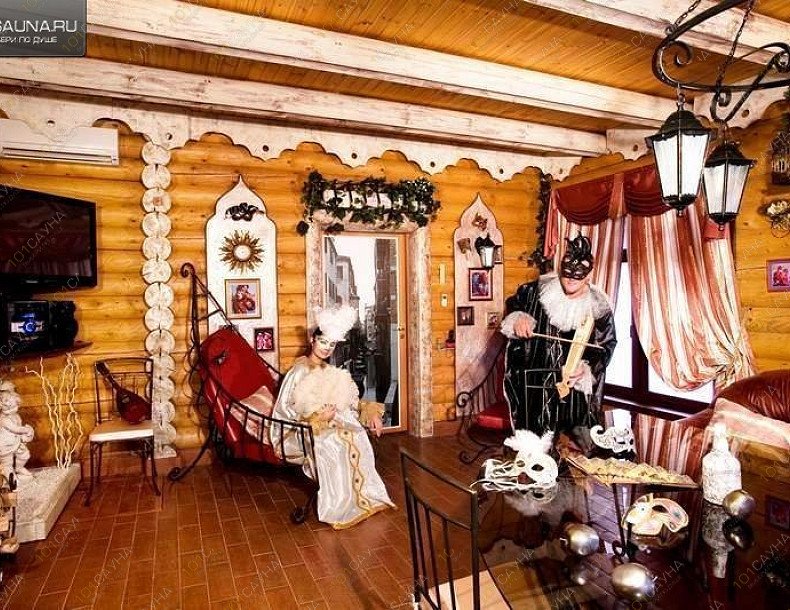 Элитный комплекс отдыха Усадьба Банная, в Нижнем Новгороде, Набережная Гребного канала, 108 к1 | Номер: Венеция | 101sauna.ru