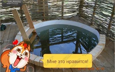 Комплекс Бани Ивановича, в Магнитогорске, Мостовой проезд, 8 Б | бассеин на терассе | 101sauna.ru