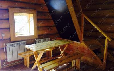 Баня Мойдодыр, в Перми, Леонова, 78а | обеденный зал | 101sauna.ru