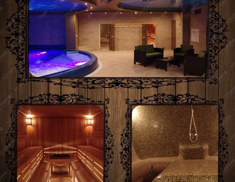 Сауна в отеле Grand Spa, в Волгограде, ул. Рокоссовского, 7 | коллаж | 101sauna.ru