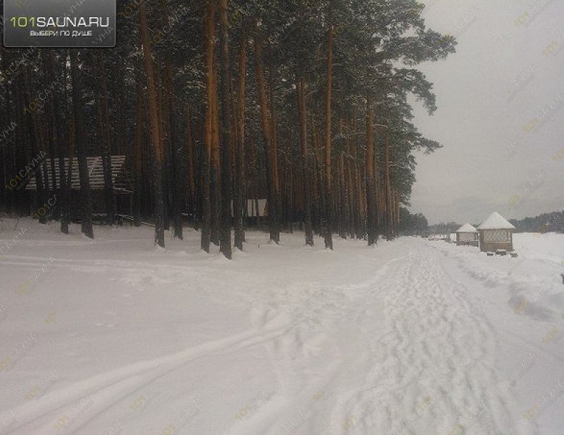 Сауна Зелёный Бор, в Екатеринбурге, пос. Зелёный бор, ул. Рыбоводов, 12 | пруд зимой | 101sauna.ru