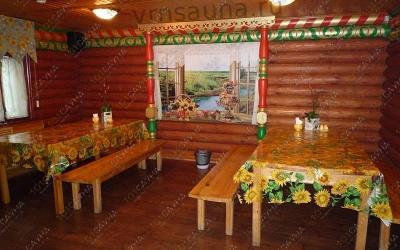 Сауна в коттедже Бриз, в Воронеже, Острогожская, 73 | Зал | 101sauna.ru