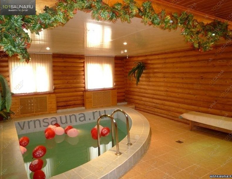 Сауна в коттедже Бриз, в Воронеже, Острогожская, 73 | Бассейн | 101sauna.ru