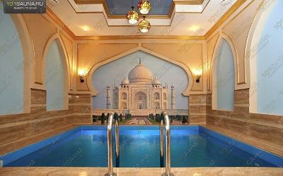 Сауна Сабай, в Туле, улица Бункерная, 78 | Номер: Восток - бассейн, Фото 1 | 101sauna.ru