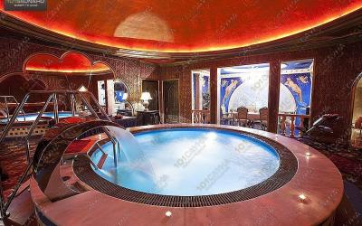 Спа-клуб РАСПУТИН GOLDEN SPA, в Москве, Зубовский бульвар 25 к.1 | Круглосуточный басейн | 101sauna.ru