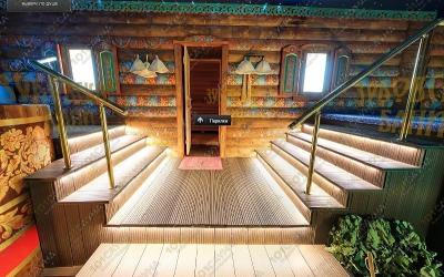 Спа-клуб РАСПУТИН GOLDEN SPA, в Москве, Зубовский бульвар 25 к.1 | зона отдыха | 101sauna.ru