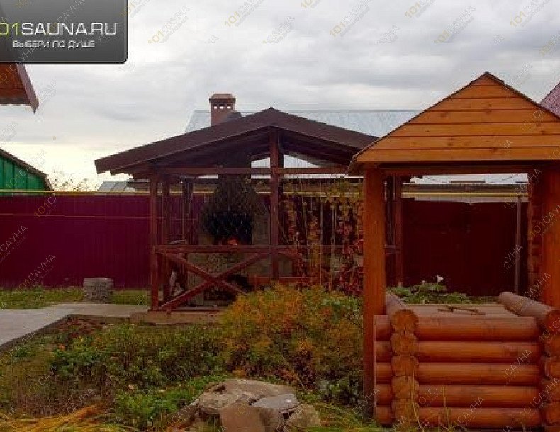 Баня на дровах Зеленый переулок, в Казани, Самосырово, улица Зеленый переулок, 2 Б | Беседка с мангалом | 101sauna.ru
