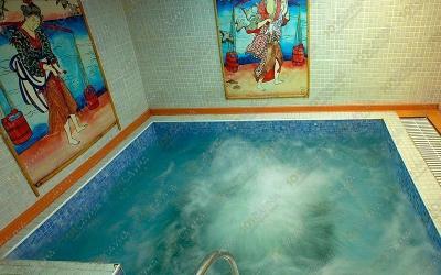 Сауна Брызги на Стромынском, в Москве, Стромынский переулок, 4 | "Японский" зал | 101sauna.ru