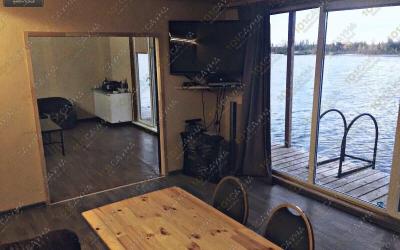 Баня на воде Waterhouse, в Самаре, Полтавская | Комната отдыха | 101sauna.ru
