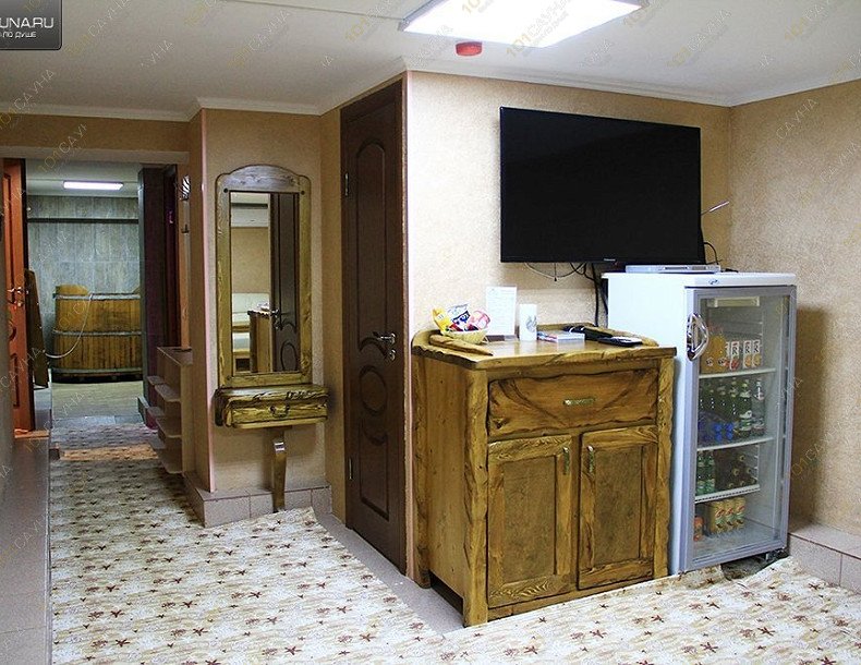 Сауна в отеле КоржовЪ, в Краснодаре, Средняя, 41/2 | Комната для отдыха. Сауна &quot;КоржовЪ&quot; | 101sauna.ru