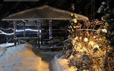 Баня на дровах СНТ Кижуч, в Москве, Пятницкое шоссе, СНТ Кижуч, 25 | беседка | 101sauna.ru