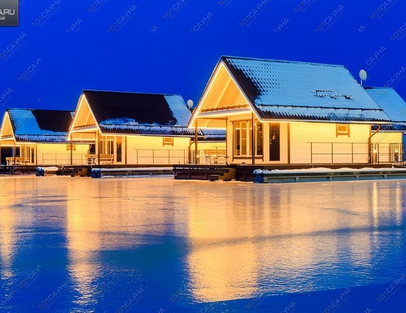Банный комплекс Ласточка, в Самаре, Белорусская, 128 Г | Вид зимой | 101sauna.ru