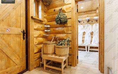Баня в коттедже Нижегородское кольцо SPA VILLAGE, в Нижнем Новгороде, зона Нижегородское кольцо, здание 1 | 4 | 101sauna.ru