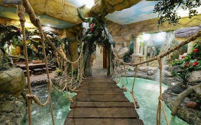 Сауна Царёвы бани, в Пензе, Заводское шоссе, 3 | Номер - Джунгли | 101sauna.ru