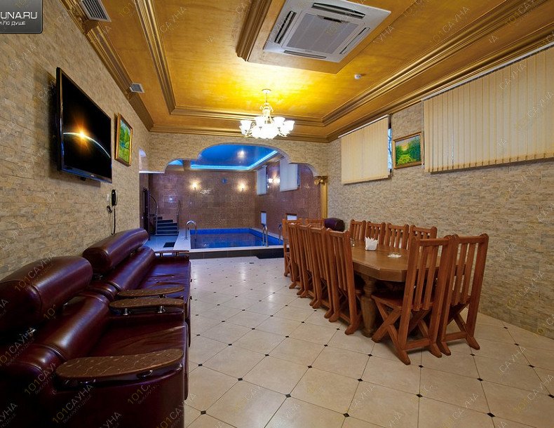 Банный комплекс Royal, в Краснодаре, ул. Фадеева, 260 | Банкетная зона | 101sauna.ru