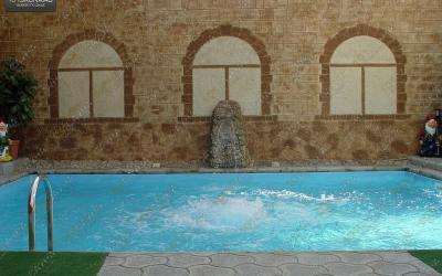 Сауны в СПА отеле Максимус, в Анапе, Самбурова, 12 | бассейн во дворе | 101sauna.ru