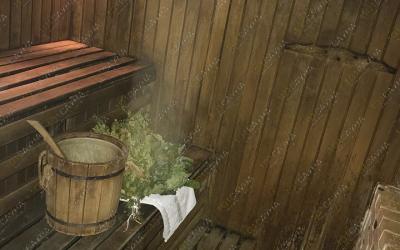 Баня Путейские бани, в Вологде, улица Путейская, 7а | Зал 1. Парная  | 101sauna.ru