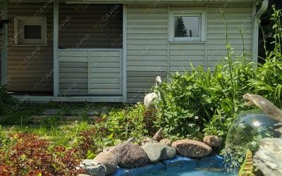 Частная баня Теремок, в Новосибирске, улица Ньютона, 5 | двор | 101sauna.ru