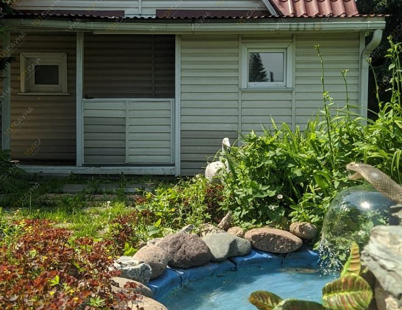 Частная баня Теремок, в Новосибирске, улица Ньютона, 5 | двор | 101sauna.ru