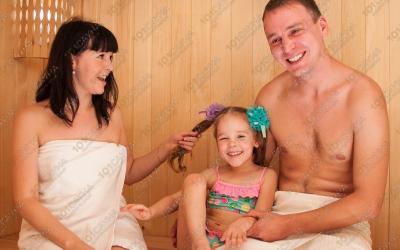 Банный комплекс Демские бани, в Уфе, Центральная, 49/1 | Номер | 101sauna.ru