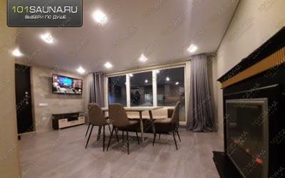 Баня Купель, в Красной Поляне, Мельничный переулок, 12 | Гостиная | 101sauna.ru