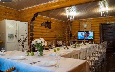 Баня в коттедже HOLIDAYPARK, в Ижевске, Воткинское Шоссе, 89 | Банкетный зал  | 101sauna.ru