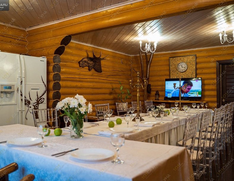 Баня в коттедже HOLIDAYPARK, в Ижевске, Воткинское Шоссе, 89 | Банкетный зал  | 101sauna.ru