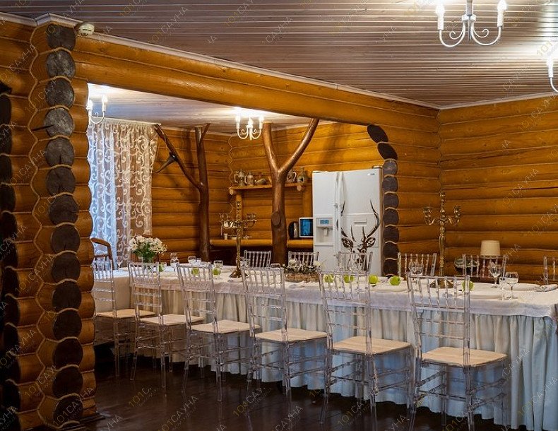 Баня в коттедже HOLIDAYPARK, в Ижевске, Воткинское Шоссе, 89 | Банкетный зал | 101sauna.ru