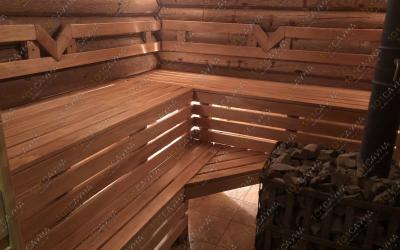 Банный комплекс Зелёный берег, в Курске, Деревня Щетинка, улица Речная дом 2 | Парная | 101sauna.ru