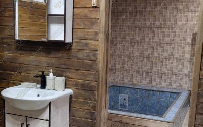 Гостевые дома Guests house Ruza, в Рузе, Городянская, 2а | Гостиная первый этаж  | 101sauna.ru