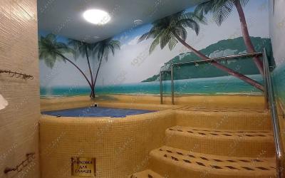 Бани в коттедже Идальго, в Уфе, Мусы Гали, 103 а | Джакузи | 101sauna.ru