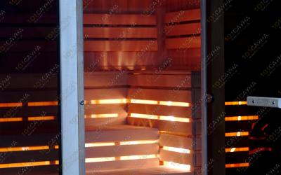 Сауна Premier, в Липецке, Липецк, улица имени Баумана 212 | Вход в парную | 101sauna.ru