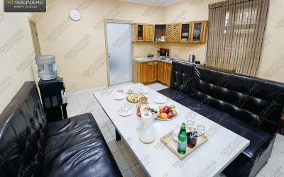 Бани У Корпачёва, в Москве, Село Николо-Урюпино, улица Аникеевская, 8а | Кухня | 101sauna.ru