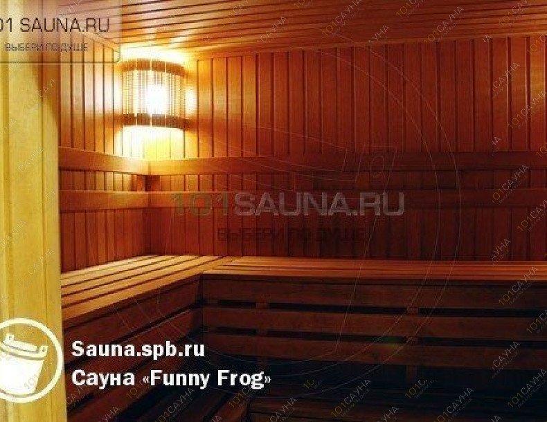 Сауна Funny Frog, в Санкт-Петербурге, Ветеранов проспект, 69 | 14 | 101sauna.ru